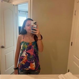 adrienne size S beachy top